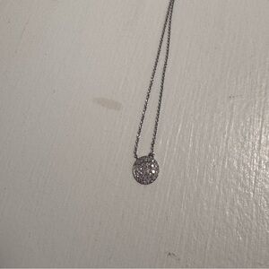 Dana Rebecca Medium Joy Necklace 18” white gold